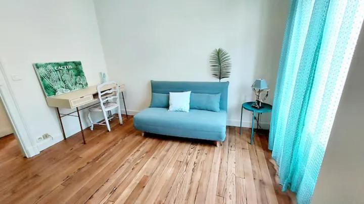 Apartamento Cosy Hortensia- 4 Ch- Clemenceau Hypercentre & Parking Sous Terrain- 110M2 Pau Exterior foto