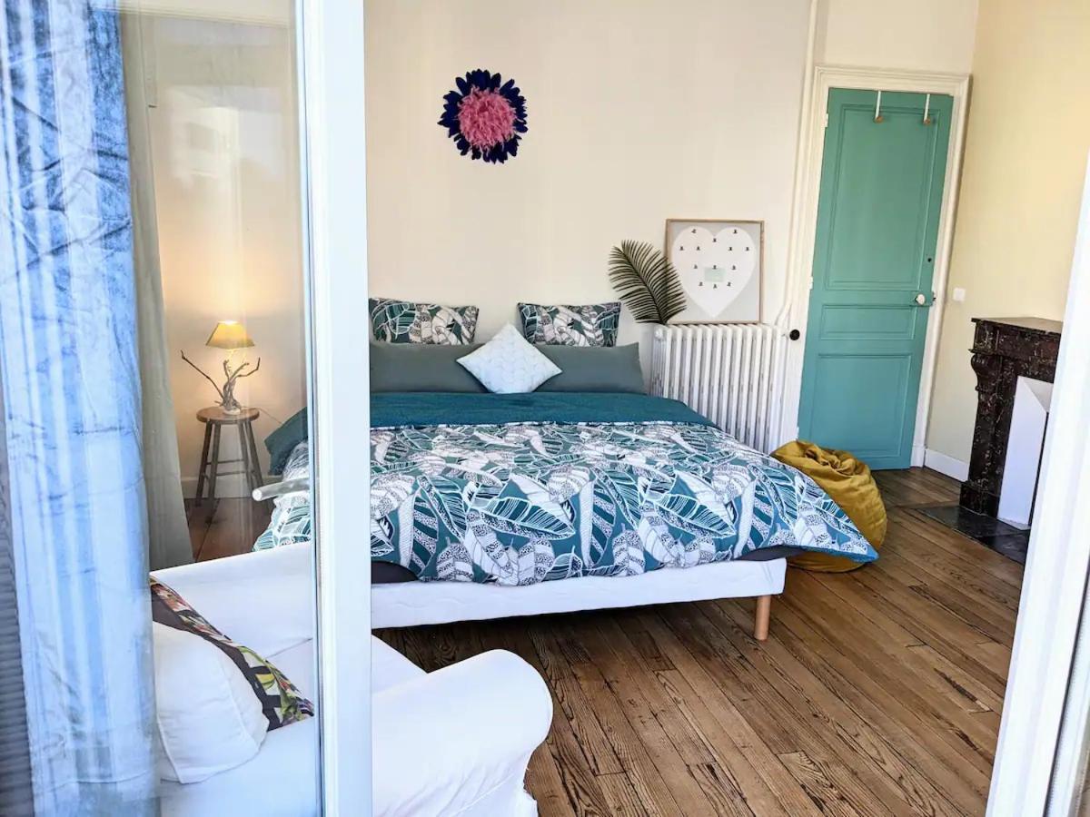 Apartamento Cosy Hortensia- 4 Ch- Clemenceau Hypercentre & Parking Sous Terrain- 110M2 Pau Exterior foto