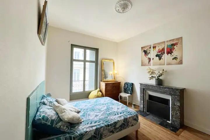 Apartamento Cosy Hortensia- 4 Ch- Clemenceau Hypercentre & Parking Sous Terrain- 110M2 Pau Exterior foto